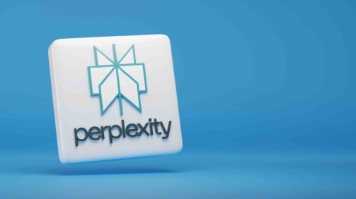 Buenos Aires, Argentina -March 18th, 2025: Three-dimensional logo of Perplexity with copy space. 3d illustration.